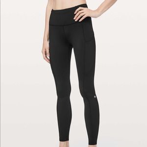 Lululemon Fast and free tights black full length